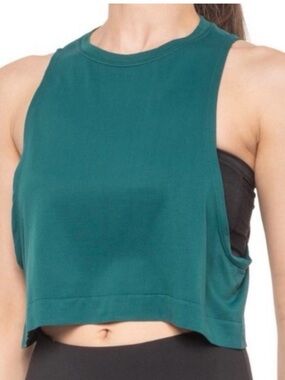A by Avocado Muscle Tee Crop Top